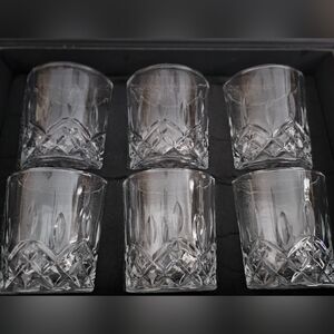 Crystal Clear Glass Tumbler Set